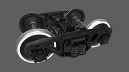 Тележка железнодорожного вагона 18-578 trolley, railway