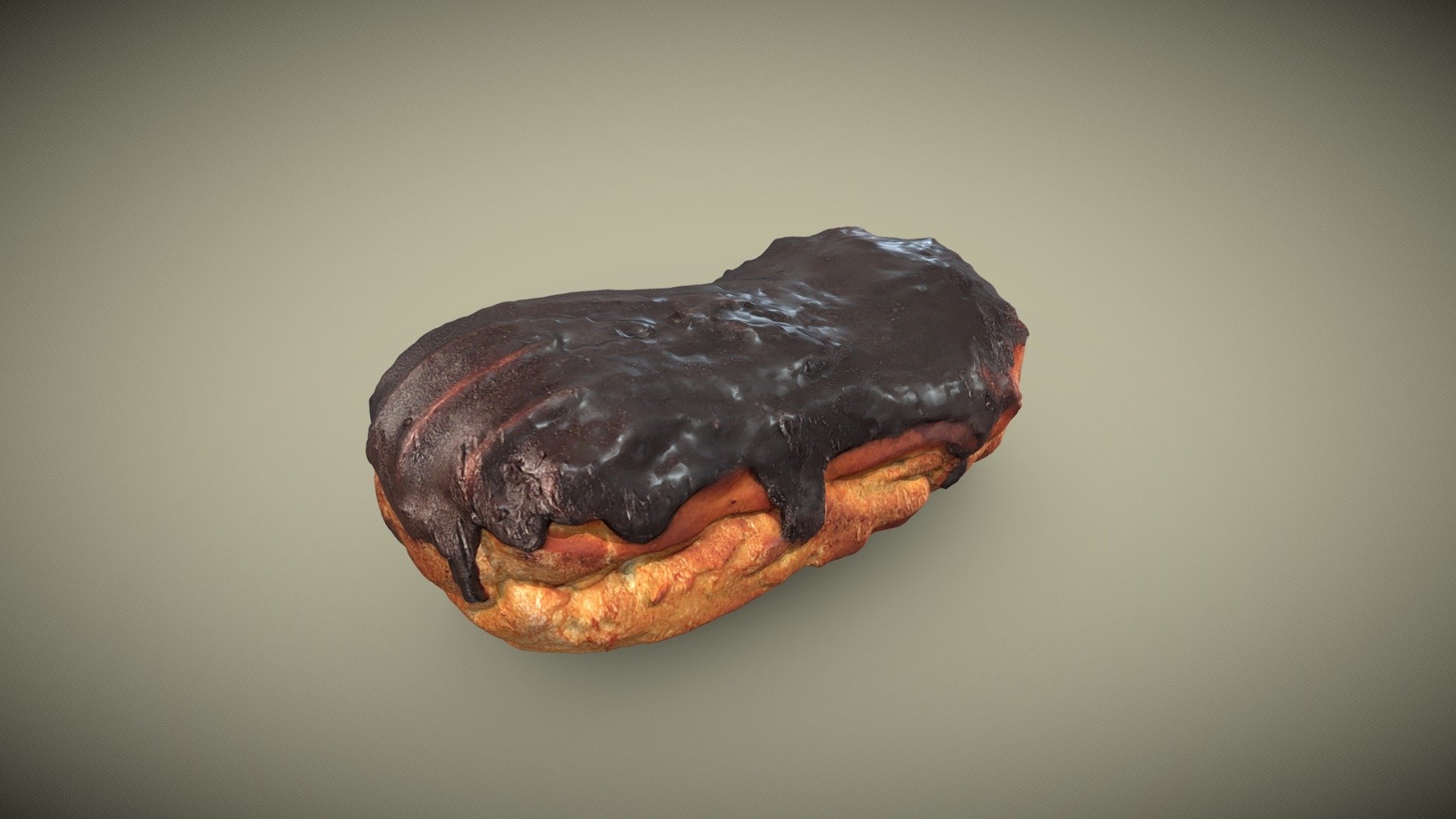 Test scan of a dark surface.

Kiri Engine, 70 pics

Textures: Diffuse and Roughness [4096x4096, png]
 - Эклер | Ekler [Scan] - Download Free 3D model by hoxsvl.scan 3d model