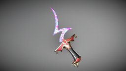 Fate/Stay Night Casters Rulebreaker caster, fatestay-night, substancepainter, substance, weapon, 3dsmax, fate