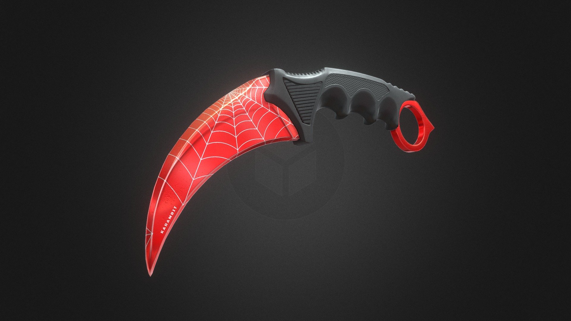 Tutorial here: https://www.youtube.com/channel/UC3R6lDf-Rlb9QW-D3CnhR7w

The model works perfectly in close-ups and high quality renders. It was originally modelled in 3ds Max 16, textured in Substance Painter and rendered with Marmoset Toolbag 3.

What is in the archive: MAX_16; OBJ; FBX ; Textures (2k resolution)

Features: Model resolutions are optimized for polygon efficiency. Model is fully textured with all materials applied. All textures and materials are included and mapped in every format. Autodesk 3ds Max models grouped for easy selection &amp; objects are logically named for ease of scene management. No cleaning up necessary, just drop model into your scene and start rendering. No special plugin needed to open scene.

Textures formats: PNG (2K) - Karambit - Tutorial Included - Buy Royalty Free 3D model by ninashaw 3d model