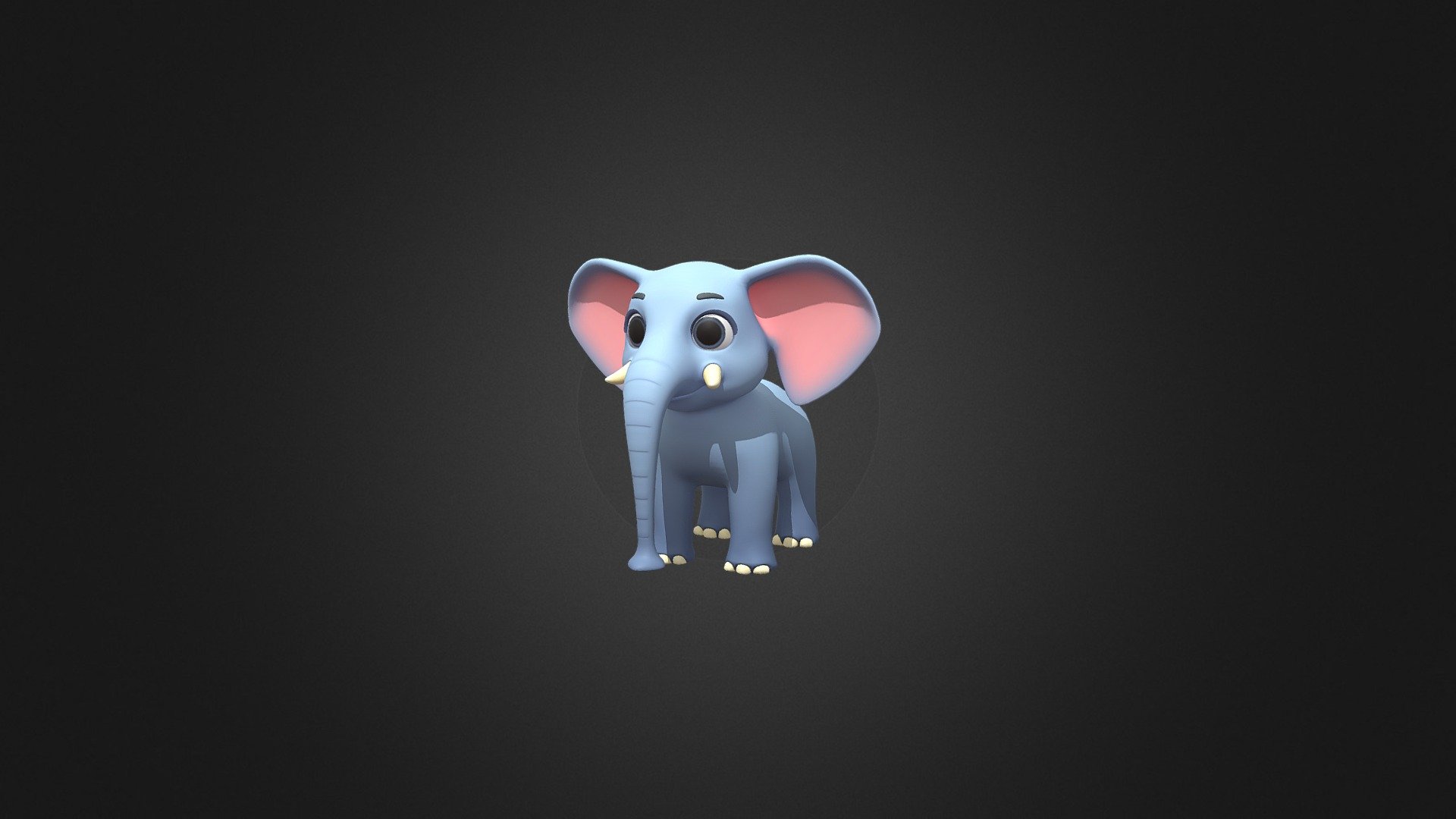 *Description

-3d model of Elephant Rig.
-This 3D model is best for use in games.
-The model is equipped with all required PBR textures.
-Model is built with great attention to details and realistic proportions with correct geometry.
-Textures are very detailed so it makes this model good enough for close-up.

*Technical details:
* -Full PBR textures sets. 
* -The model is divided into few manys object.
* -Model is completely unwrapped.
* -Model is fully textured with all materials applied.
* -Pivot points are correctly placed to suit optional animation process.
* -Model scaled to approximate real world size (centimeters).
* -All nodes, materials and textures are appropriately named.

*Rig:

-Advanced rigging for the face and body.

*Available file formats:




-Maya files and example render scenes.(packed and regular-unpacked)

-Maya (.ma)

-Autodesk FBX (.fbx)

*Additional Info:




-This model is not intended for 3D printing.
 - Asset - Cartoons - Animal Elephant Rigged - Buy Royalty Free 3D model by InCom Studio (@incomstudio) 3d model
