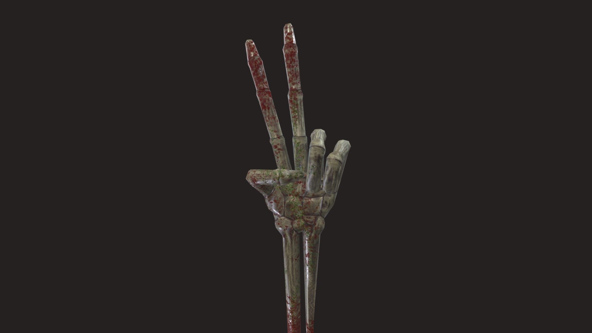 Someone definitley used this to kill somebody&hellip; I guess when it hits the fan sometimes you have to improvise&hellip;

3D modeled using Blender, textured using Substance Painter 3d model