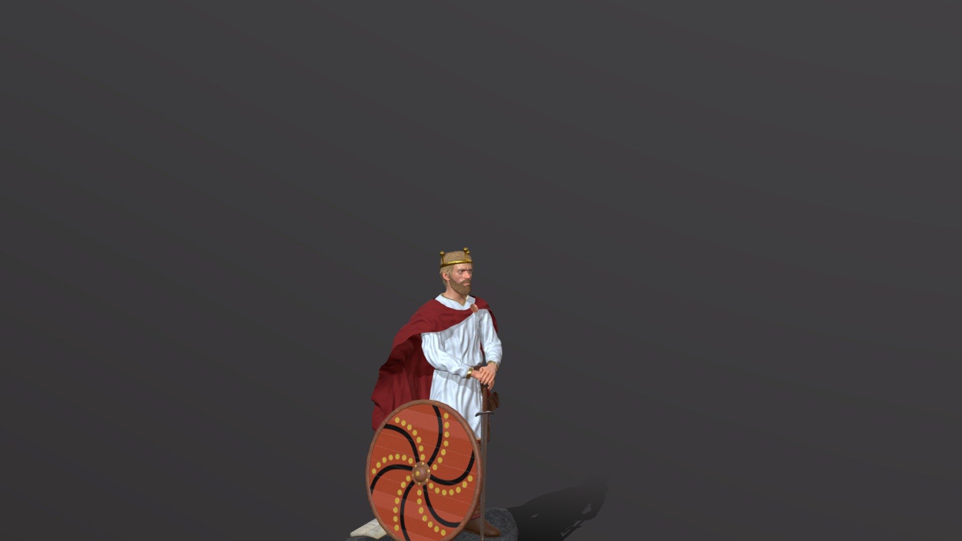 King Athelstan Statue 2 - 3D model by Kevin Taylor (@kevin-taylor) 3d model
