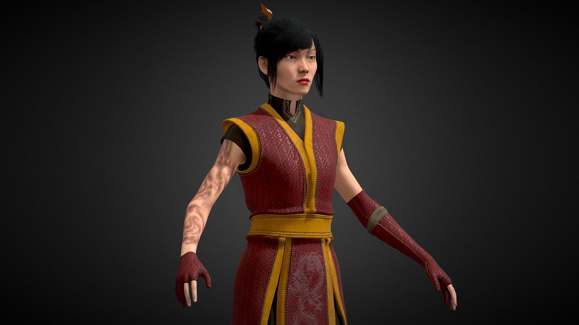 Created WIth Blender 3.6, Marvelous Designer, SUbstance painter and Unreal engine5&hellip;
Free version for you guys, Enjoy&hellip; - Fire Bender - Practice (UE5 Rigged) - Download Free 3D model by Blue Spirit (@Blue-Spirit) 3d model