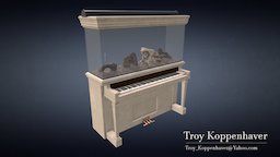 Aquarium Piano substancepainter, substance
