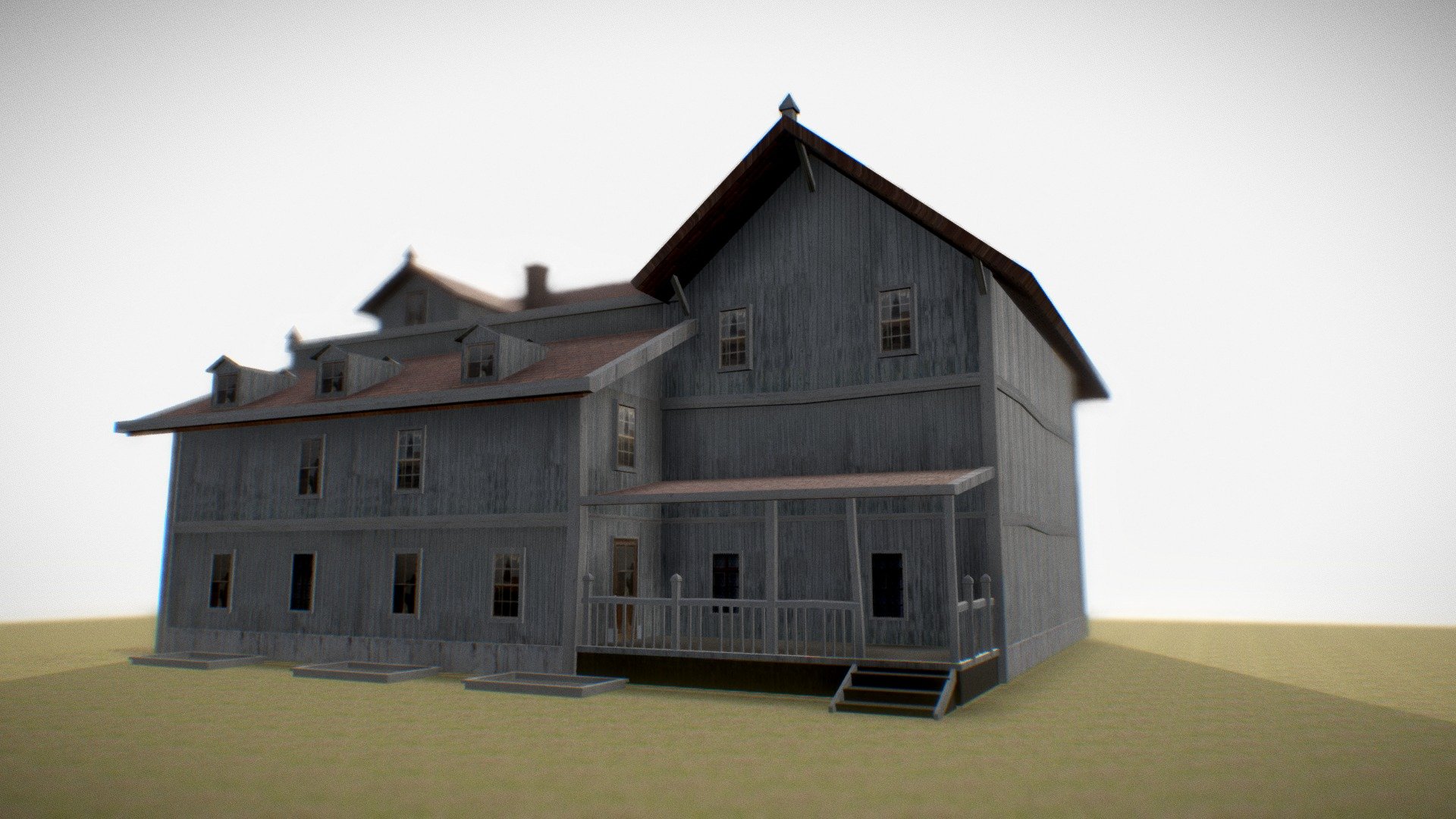 A lowpoly house used for game development. it has been specifically optimised for vr(quest) or mobile. There is no intiror and its not supposed to be viewed for the air. 

You do not need to credit me for the 3d model but it whould be appreciated 3d model