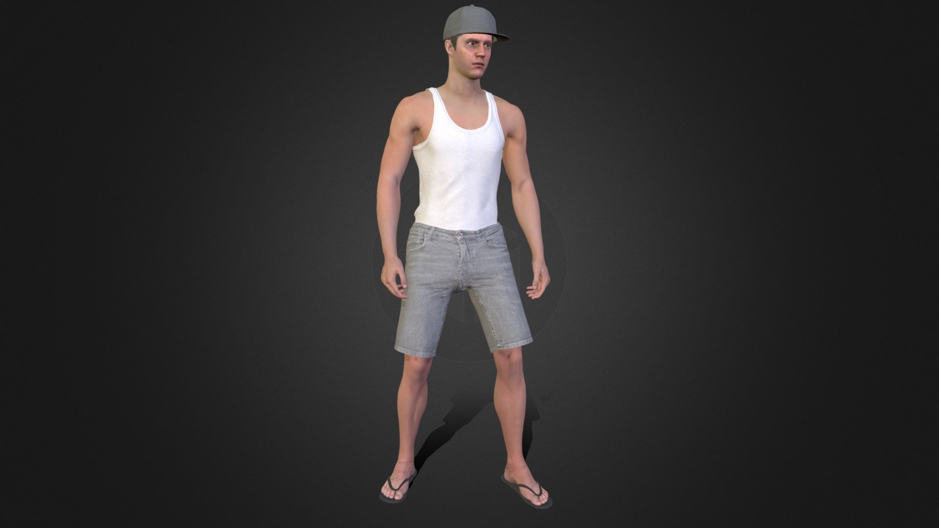I can't write a long description due to text limits on the platform

If you have any additional questions, write to me at nicepicturesco@gmail.com



Formats:

Blender 3.6 (rigged, based on rigify addon)

4K textures

FBX (Static mesh)

Unreal Engine 5.2 - 5.3 (rigged)



100% compatible with male Metahuman (Normal/Average body - MH Skeleton)

This is not a Metahuman’s body and face. This is our creation.

But this body has exactly the same shape as the Metahuman’s body (Normal/Average)

So you can put this Outfit on your Male Metahuman (Normal/Average)



PLAY/MODULAR

Live Link Face



Unreal Engine:

Rigged:(Yes)

Rigged: to MH skeleton:(Yes)

Morph: (No)

Animated:(No)

Cloth Simulation (yes)

Animation types (Root Motion/In-place):(No)

Number of characters: 1



Geometry Outfit LOD 0

Polys: 11,445

Tris: 22,391

Verts: 11,277
*
 - Man in  Summer Outfit 11 - Rigged - Buy Royalty Free 3D model by nicepictures 3d model