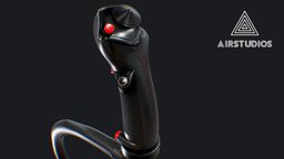 Helicopter joystick, helicopters, helicopter-3d, helicopter, joystick3d, helicopter-joystick, joy-stick, helicopter-joy-stick, bell-407, bell-407-joystick, helicopter-cockpit