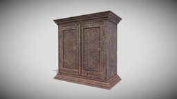 Furniture Fiorellone quad, furniture, pbr, wood