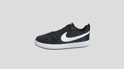 Nike Court Borought Low (GS) 黑白_BQ5448-002 court, nike, low, borought