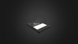 high detail PS2 Memory card gaming, retro, playstation, sony, realistic, memorycard, playstation2