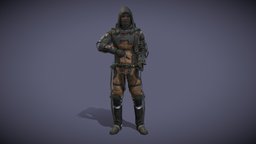 Ninja Exo soldier, ninja, army, fps, vr, boss, exoskeleton
