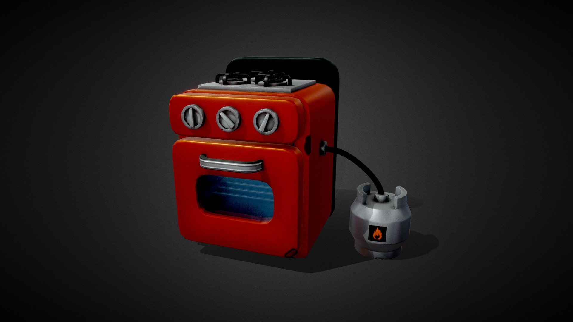 Tutorial here: https://www.youtube.com/channel/UC3R6lDf-Rlb9QW-D3CnhR7w

The model works perfectly in close-ups and high quality renders. It was originally modelled in 3ds Max 16, textured in Substance Painter and rendered with Marmoset Toolbag 3.

What is in the archive: MAX_16; OBJ; FBX ; Textures (2k resolution)

Features: Model resolutions are optimized for polygon efficiency. Model is fully textured with all materials applied. All textures and materials are included and mapped in every format. Autodesk 3ds Max models grouped for easy selection &amp; objects are logically named for ease of scene management. No cleaning up necessary, just drop model into your scene and start rendering. No special plugin needed to open scene.

Textures formats: PNG (2K) - Stylized Oven - Tutorial Included - Buy Royalty Free 3D model by ninashaw 3d model
