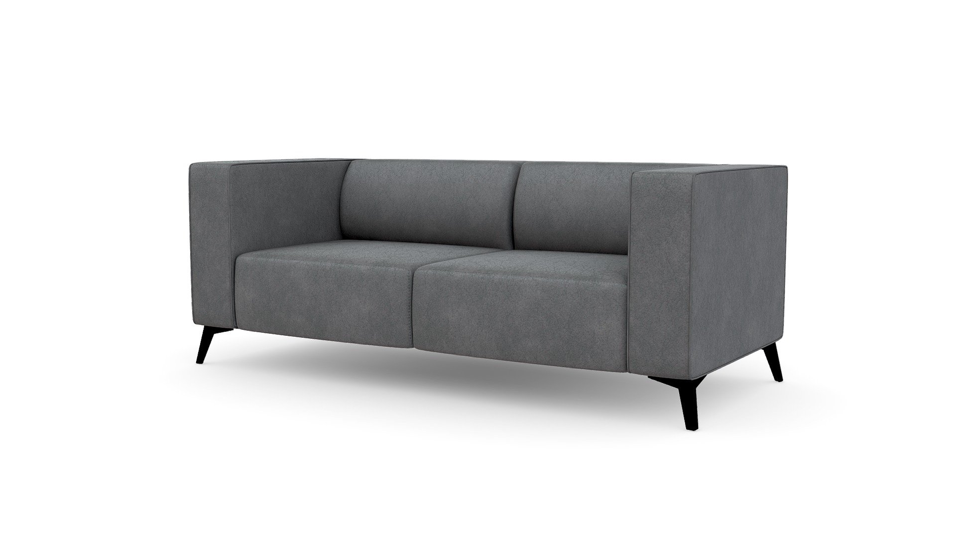 3270855_ Sofa Apolo (Pocket) 2.5 Puestos Microf Cheval Mocca P1. Negra - Sofa Apolo 2.5 Puestos Microf Cheval Mocca - Buy Royalty Free 3D model by Inmersivo S.A.S (@tangibledesign) 3d model