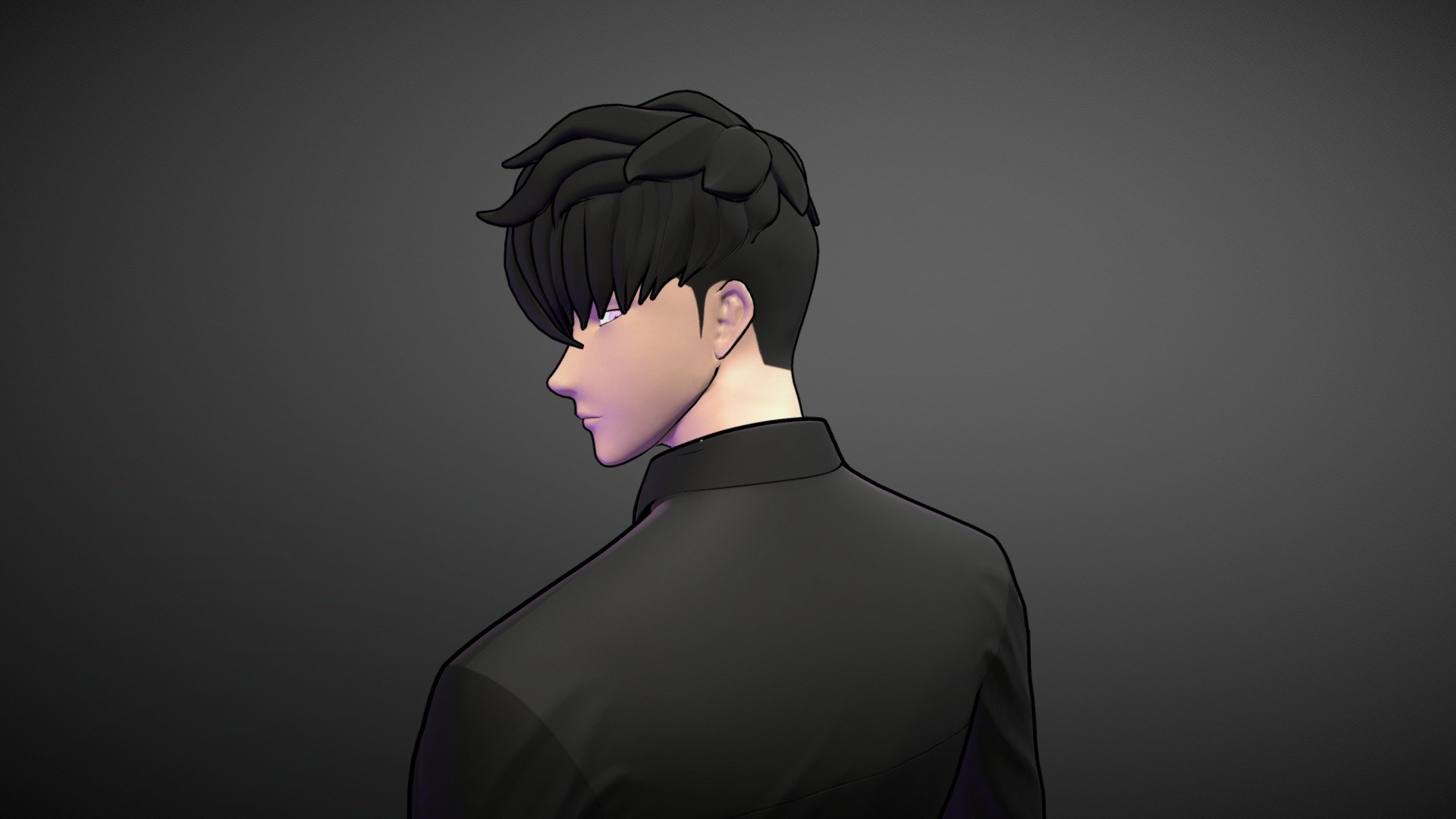 Sung Jin Woo main character from Solo Leveling.

To see full project visit: https://www.artstation.com/pabloandrade - Solo Leveling - Sung Jin Woo - 3D model by Pablo Andrade (@jpandradet) 3d model