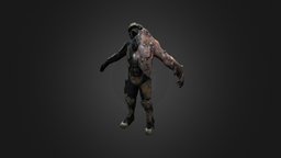 Mutant Marine marine, dead, mutant, staffpicks, 3d, scifi, zombie