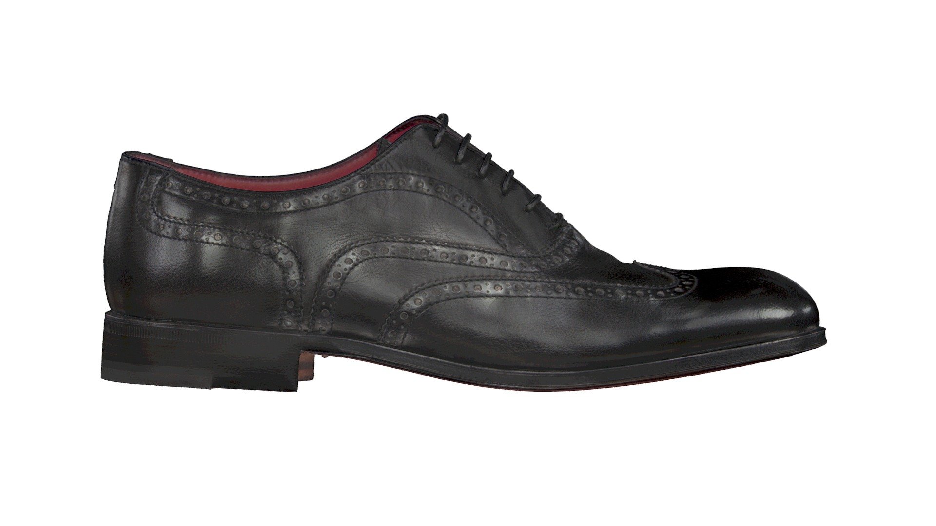 Moreschi - Oxford Fullbrogue (SILVER LINE) - 3D model by affanaruci 3d model