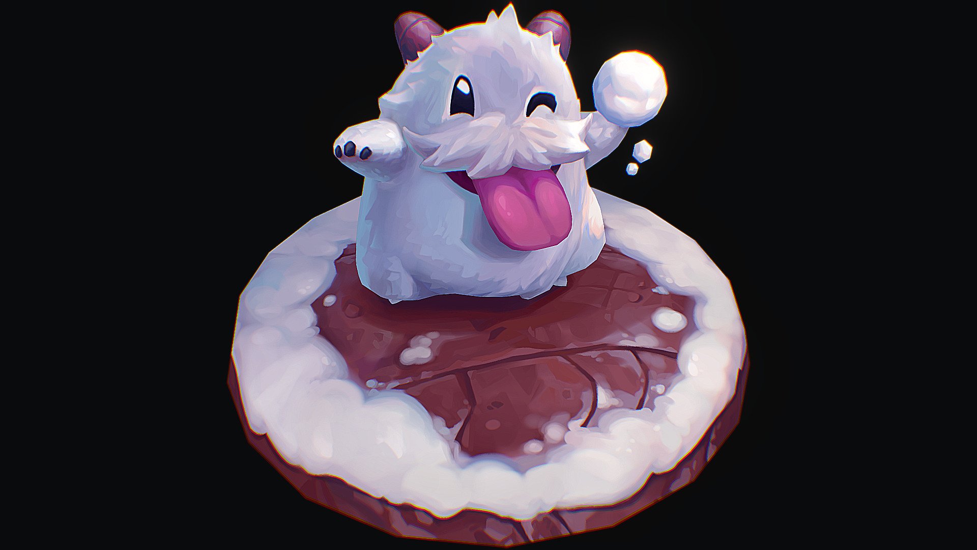 Gift for a super friend : ))
concept : https://www.artstation.com/artwork/n0bze4 - Poro League Diorama - 3D model by Keny Bigny (@KenyBigny) 3d model