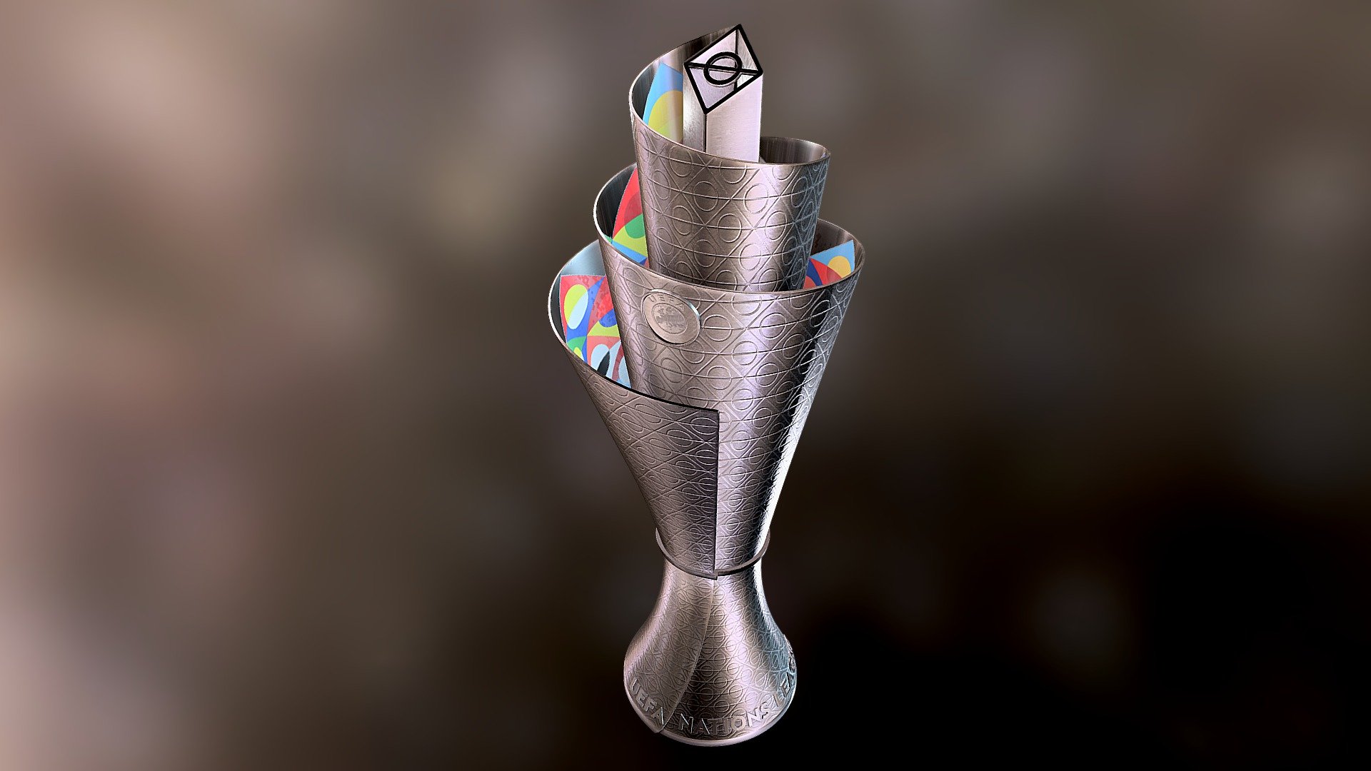 Nations League trophy - 3D model by Korneev Nikita Kirillovich (@nikitakorneev89) 3d model