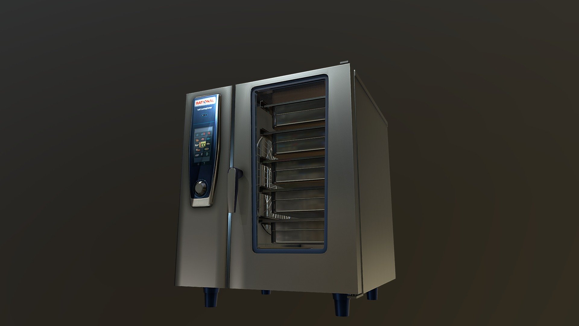 Rational Combi Oven - Rational Combi Oven - 3D model by jits.soni 3d model