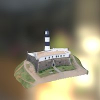 Modelo Farol da, salvador, barra, farol, bahia