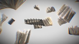 books Read more Books animation scene 3D model scene, books, models, more, read, various, animation