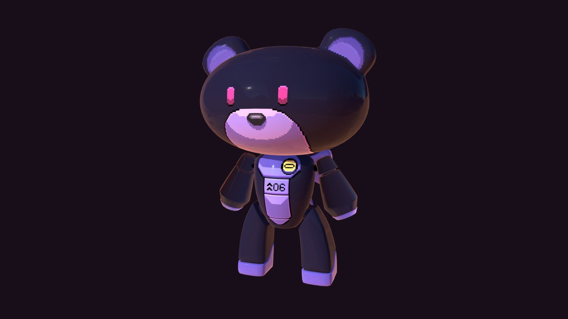Mech Bear from Gundam 3d model