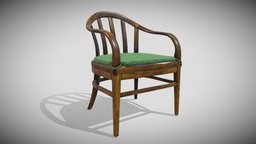 Poltronavola quad, pbr, chair, gameasset, harmchair