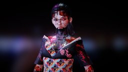 CYBER GEISHA V2 BY Oscar creativo