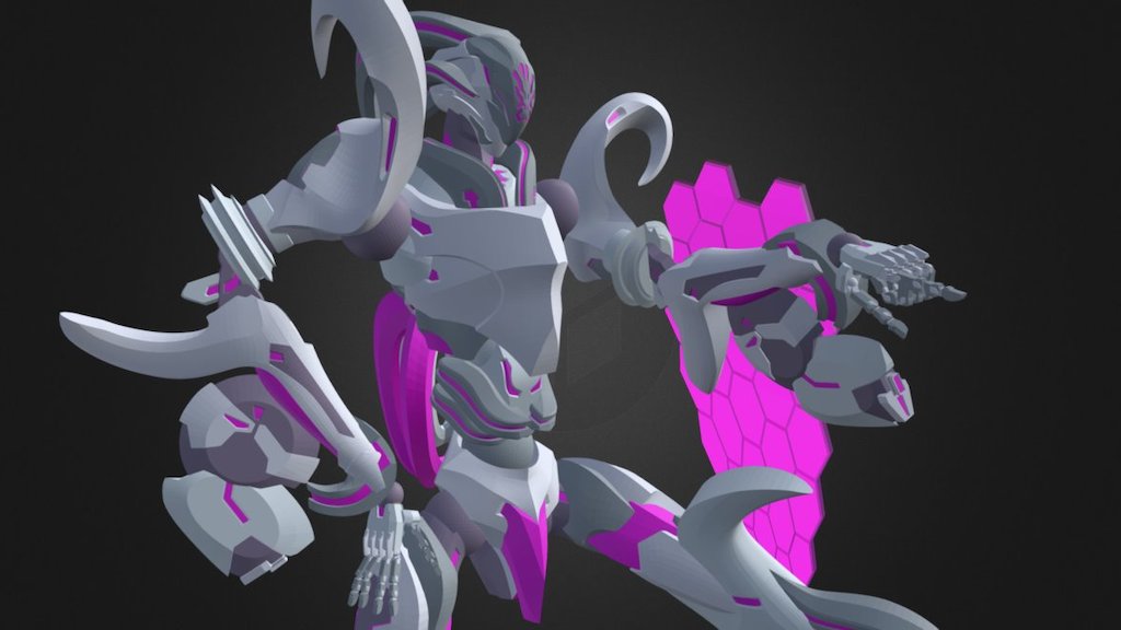 「ジェヘルトフ」

Original design. Made in 3dcoat . I used blender for retopo and bone 3d model