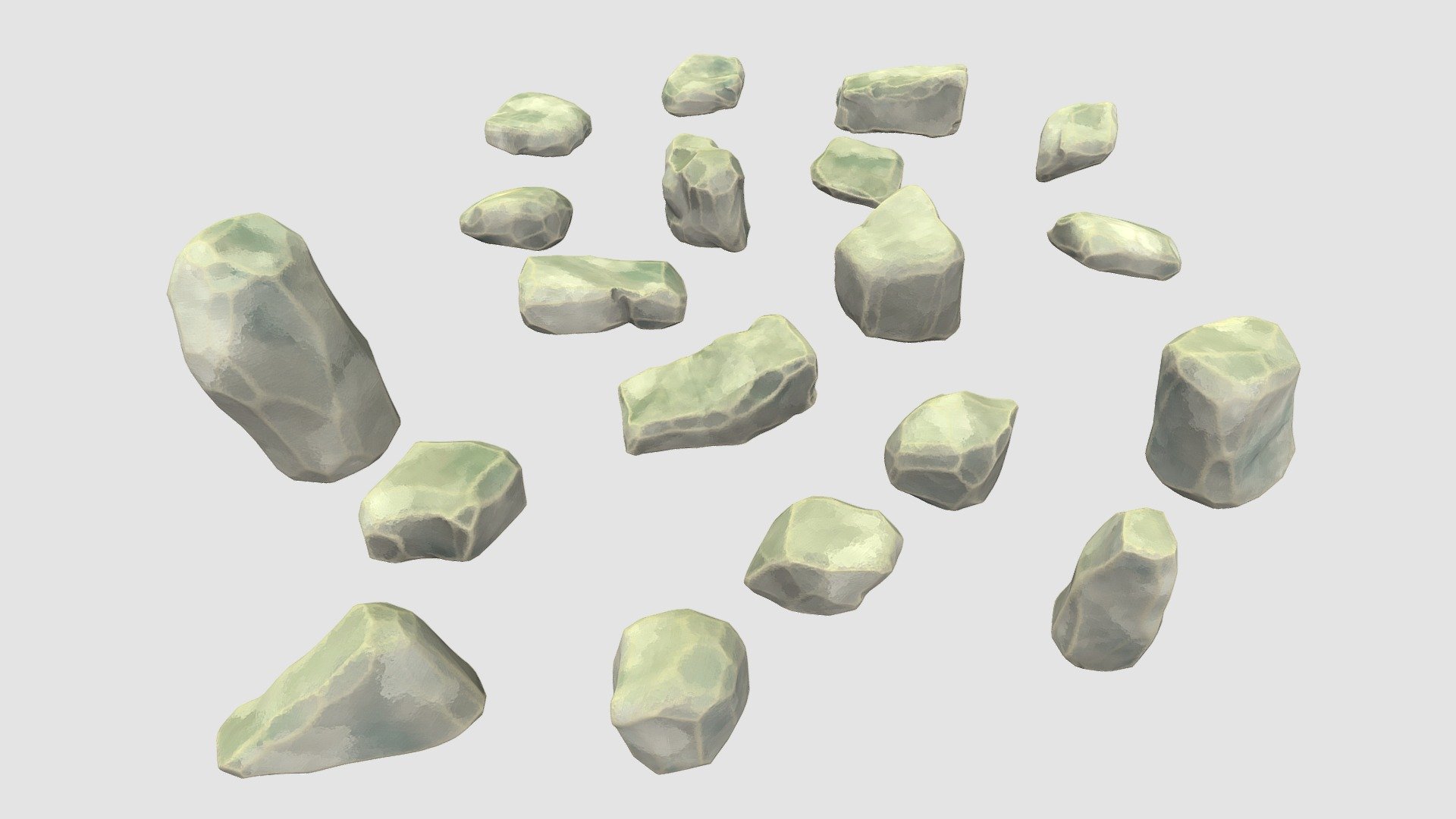 Enhance your game environments with RockScapes, a pack of stylized rocks designed specifically for popular game engines like Unity and Unreal Engine. With diverse aesthetic styles and high-quality textures, RockScapes seamlessly integrates into your project, providing visually captivating landscapes. Easy customization options and optimized performance make it perfect for both seasoned developers and newcomers. Elevate your game's visual appeal and create immersive worlds with RockScapes.

Has lightmap uvs 3d model
