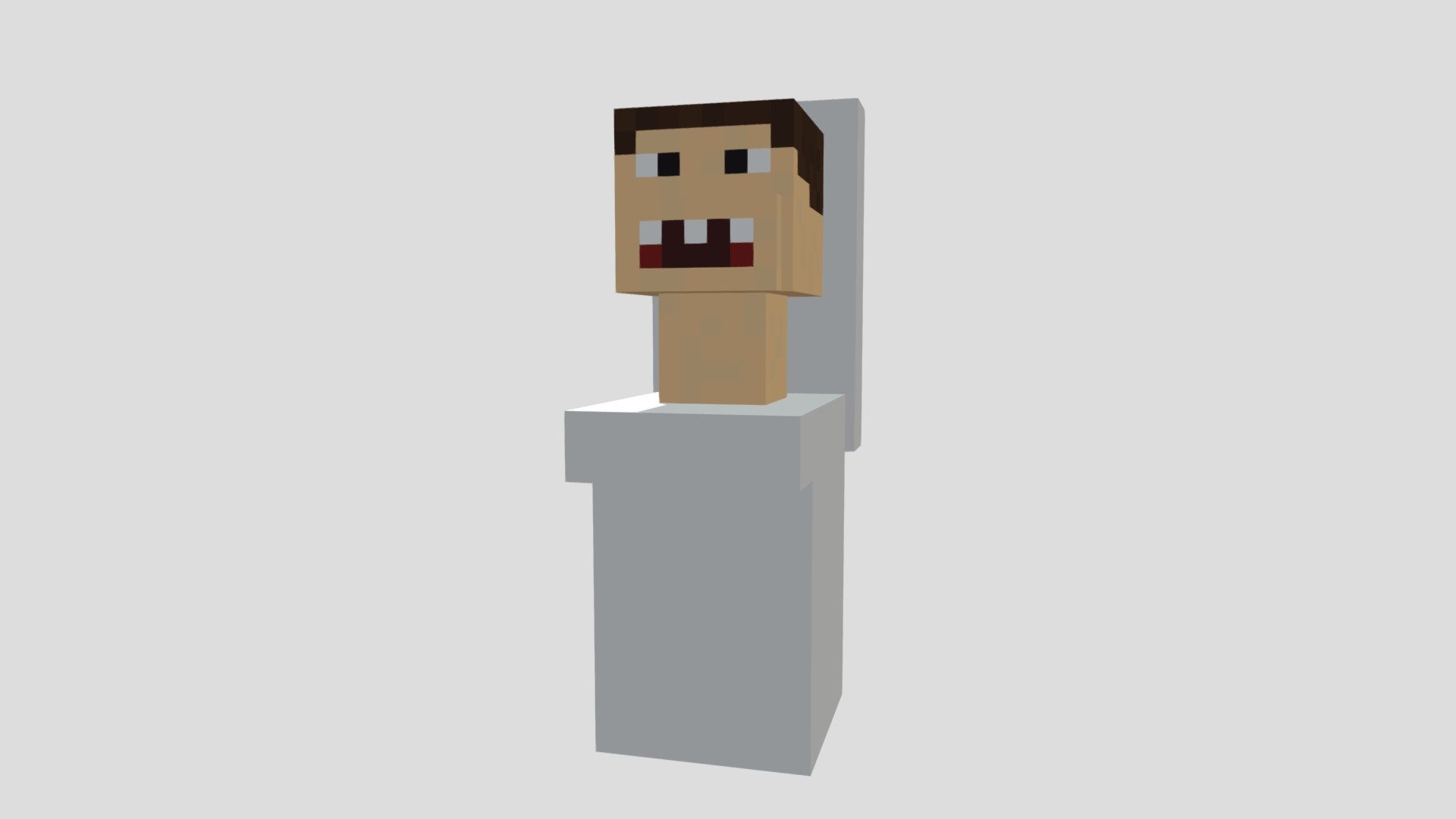 Skibidi Toilet As Hostile Entity For Skibidi Toilet By Dafuqboom When Attacks Humans Cameramens And More! - Skibidi Toilet - Download Free 3D model by funt198206082004 3d model