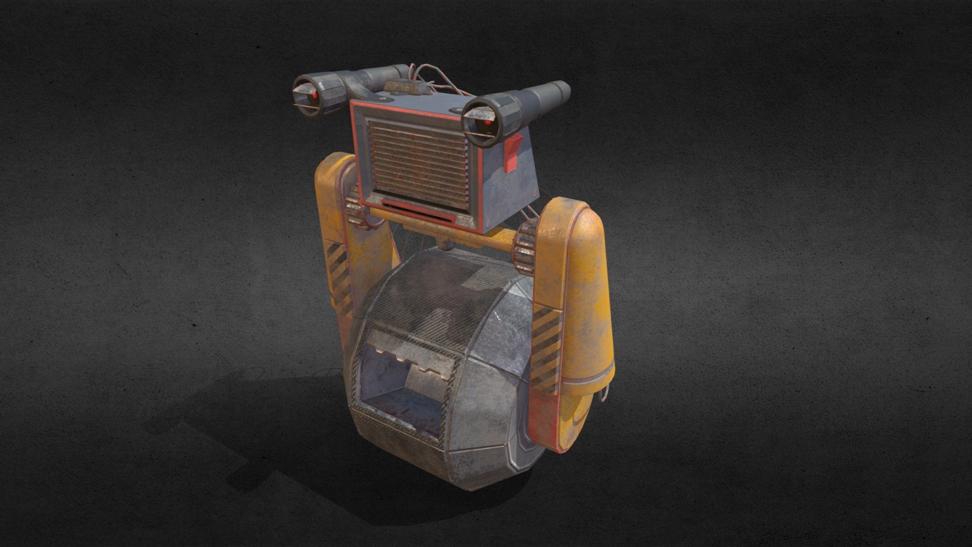 Animal Destruction or Relocation Operator or ADORO, original concept by Joe Comeau. Final project prop for my Last class at Full Sail 3d model