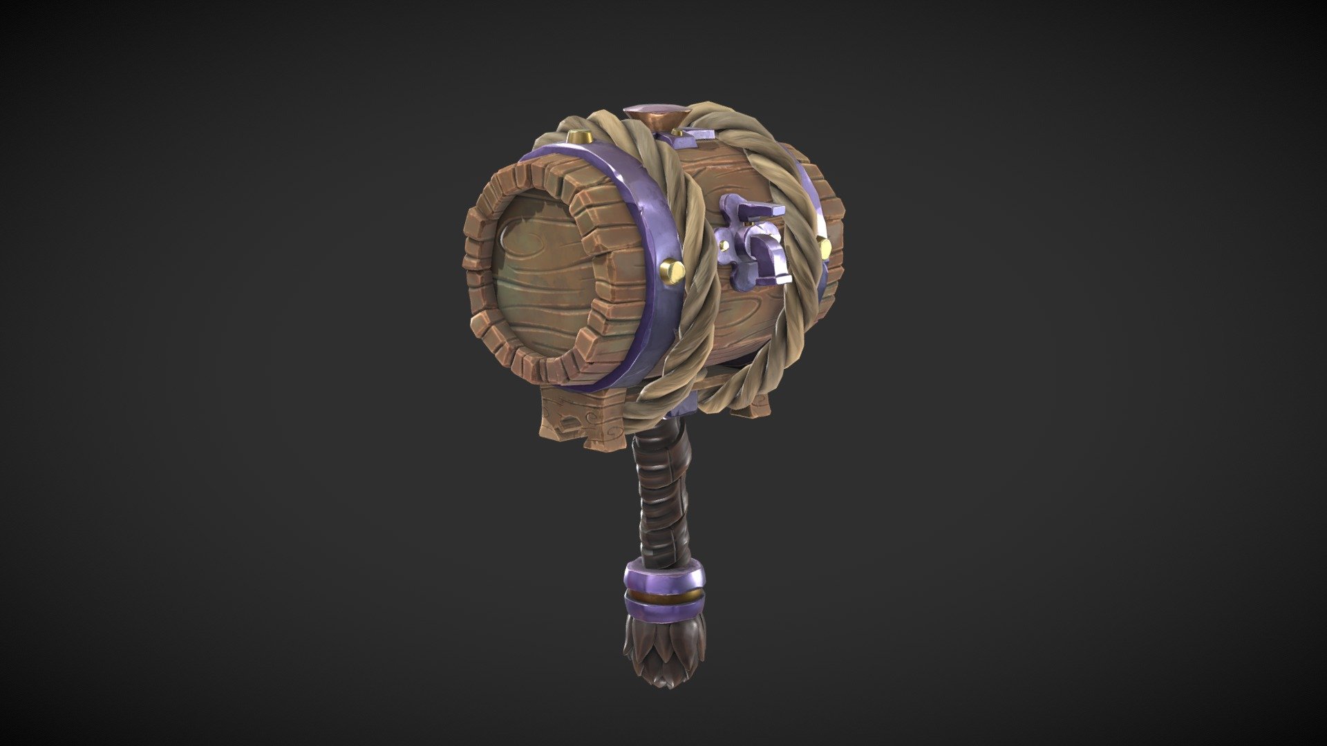 Hammer Barrel
PBR stylized.
concept by : Ivan Kunakh
https://www.artstation.com/artwork/mqEk3d - Hammer Barrel - 3D model by Tung Duong (@TungDuong) 3d model