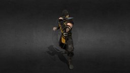 SCORPION scorpion, mortal, kombat, mk, game