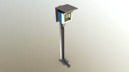 Electricity Display Control Element 2 Low-Poly switch, electricity, display, high-poly, blender-3d, control-panel, vis-all-3d, 3dhaupt, low-poly, electricity-display-control-element-2, control-element