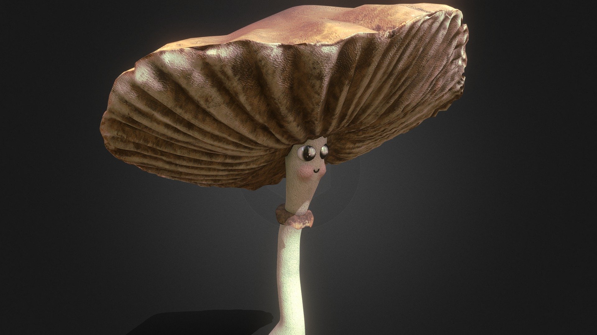 Se llama carlos :) - MUSHROOM - 3D model by Laupere14 3d model