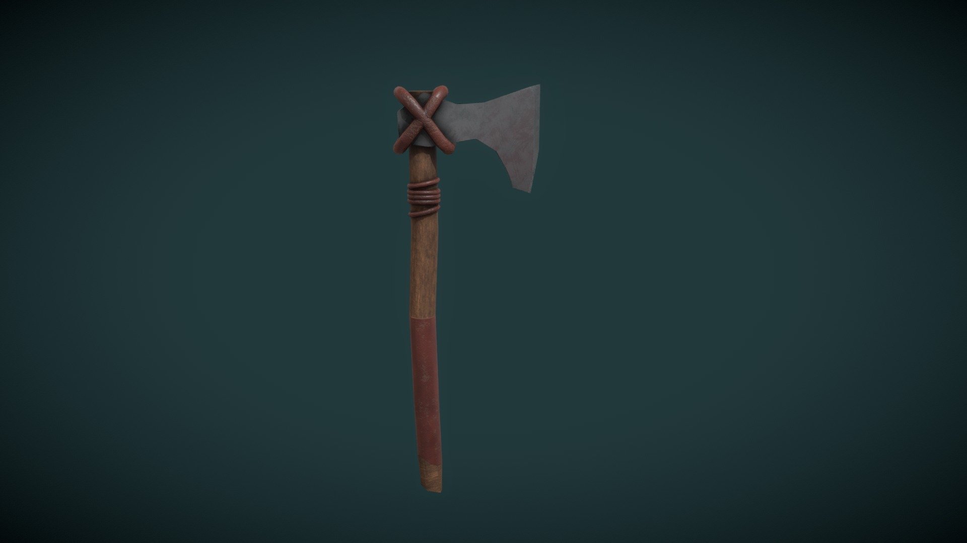Low Poly Axe based on Sambit_Raut's model 3d model
