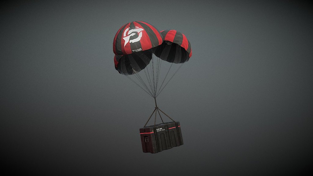 Furious Clan Drop Crate - 3D model by Lewis Maxwell Brooks (@lewisbrooks) 3d model