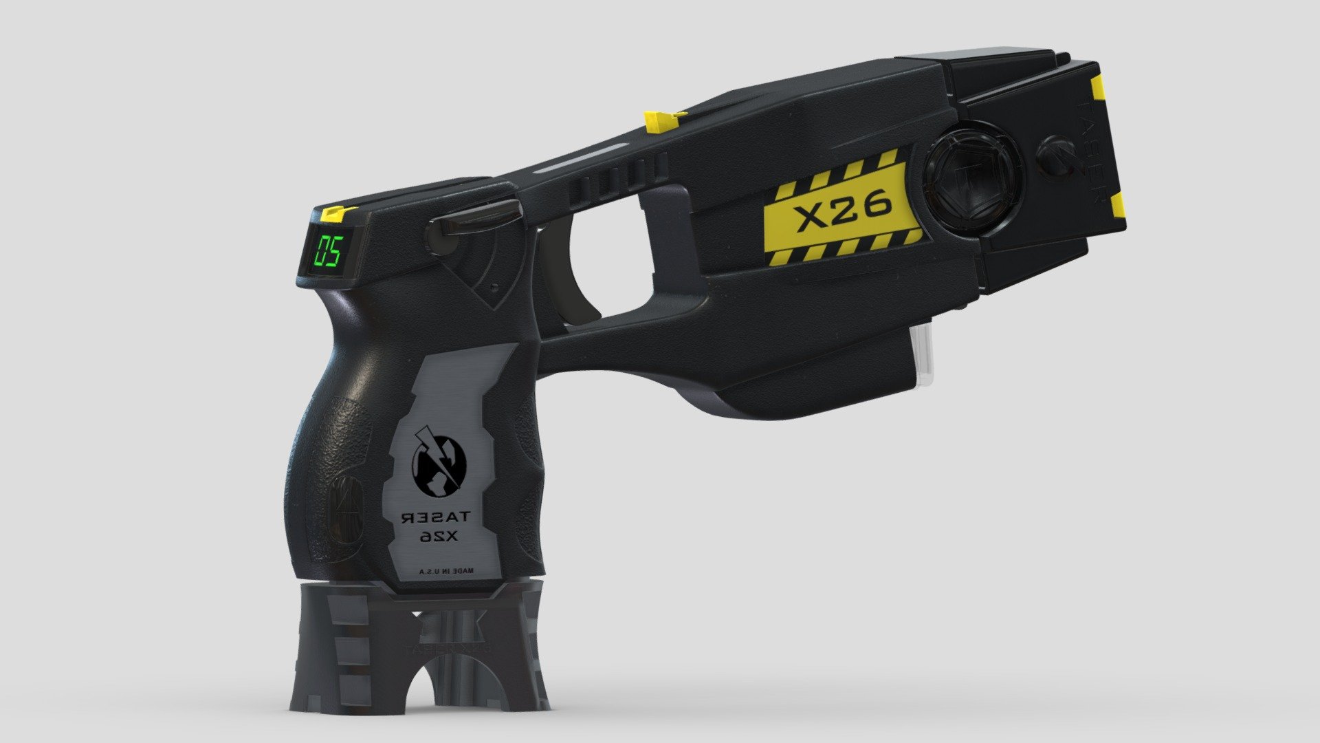 Hi, I'm Frezzy. I am leader of Cgivn studio. We are a team of talented artists working together since 2013.
If you want hire me to do 3d model please touch me at:cgivn.studio Thanks you! - Police Issue X26 Taser - 3D model by Frezzy3D 3d model