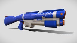 [Commission] Hyper Stream water gun commission, water, soaker, substancepainter, substance, painter, gun, super