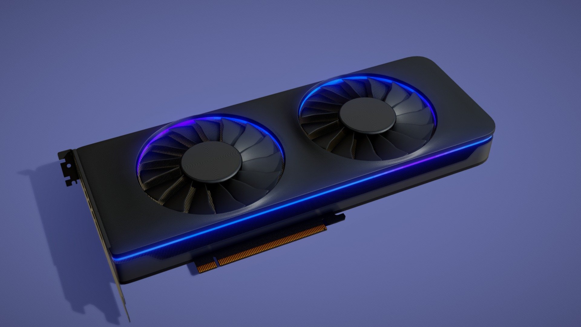 Intel ARC A770.
This is Intel's latest Graphic Card.
Designed by INTEL

Model Containing 3 materials.
It has 2k Textures 3d model