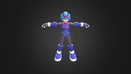 Copy X (Normal Body)- Mega Man X DiVE megaman, capcom, megamanx, megamanzero, megamanxdive