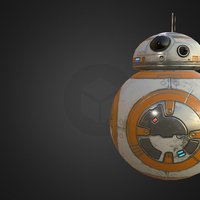 BB_8 jedi, force, bb8, ep7, substancepainter, substance, 3d, starwars