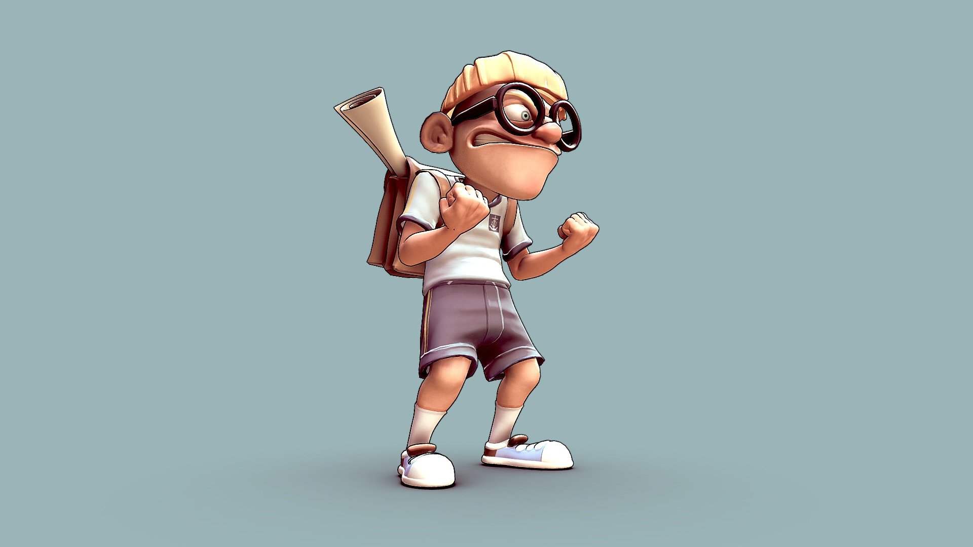 boy in the school - 3D model by AG3D _-=-_ Follow me in Instagram: ag3d_design (@gordillo.antonio.j) 3d model