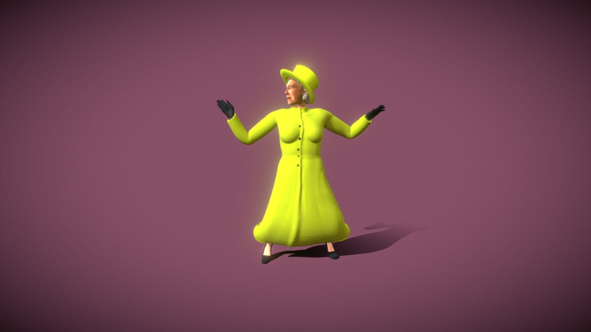 The dance of the beautiful Queen Elizabeth
Il ballo della bellissima Regina Elisabetta - Queen Elizabeth Samba  - Regina Elisabetta Samba - Buy Royalty Free 3D model by antoniorafanelli 3d model