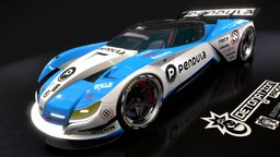 "SPECTRE" fictional supercar square, automotive, supercar, racecar, fictional, racing, car, electric, detonation