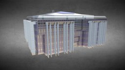 Interpol Building lyon, citiesskylines, noia, pdx, building-modern, interpol, cities_pdx, building-design, low-poly, lowpoly, building, cities-skylines, workshop