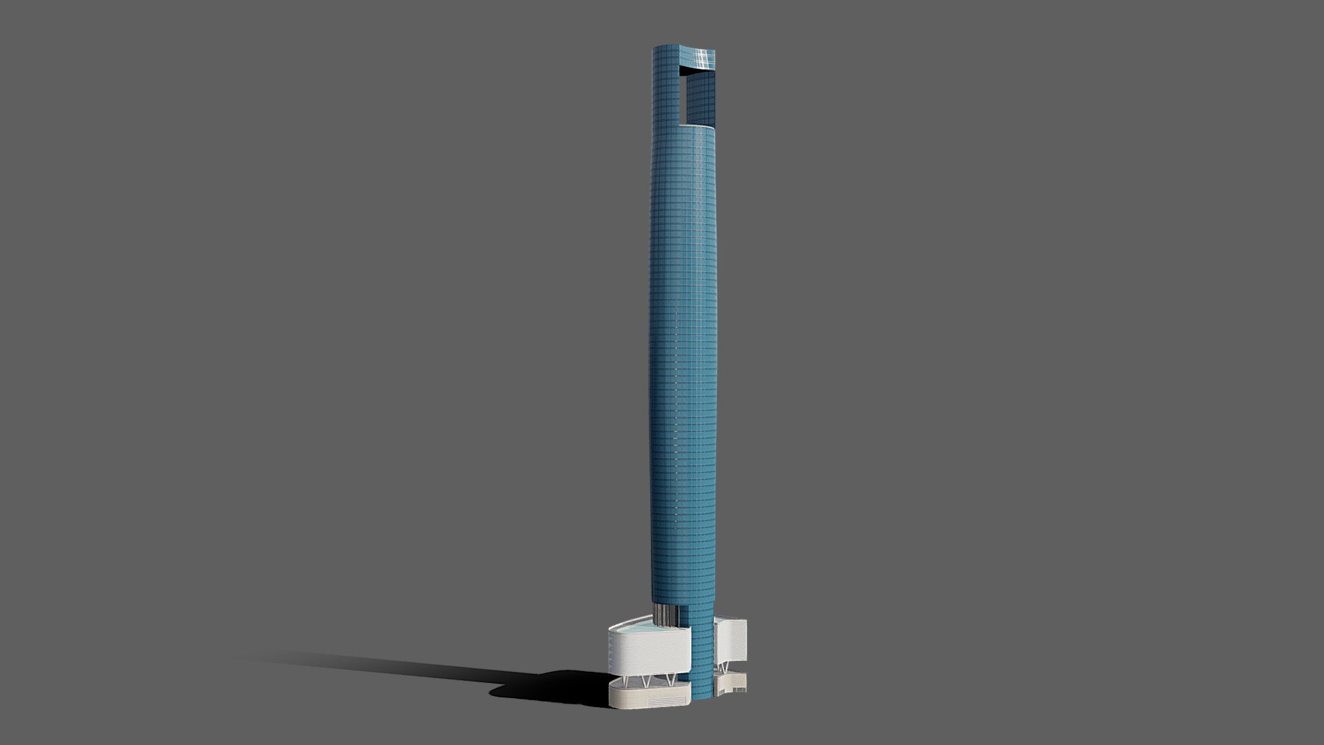 Ciel Tower - Dubai marina - Buy Royalty Free 3D model by 1Quad (@1.Quad) 3d model