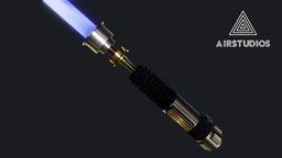 Obi Wan LightSaber jedi, lightsaber, obiwan, obi, star-wars, obi-wan, obi-wan-kenobi, obiwankenobi, starwars, lightsaber-hilt, obi-wan-starwars, obi-wan-lightsaber